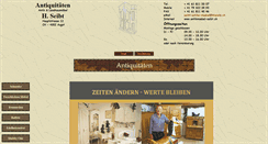 Desktop Screenshot of antikmoebel-seibt.ch