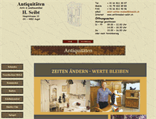 Tablet Screenshot of antikmoebel-seibt.ch
